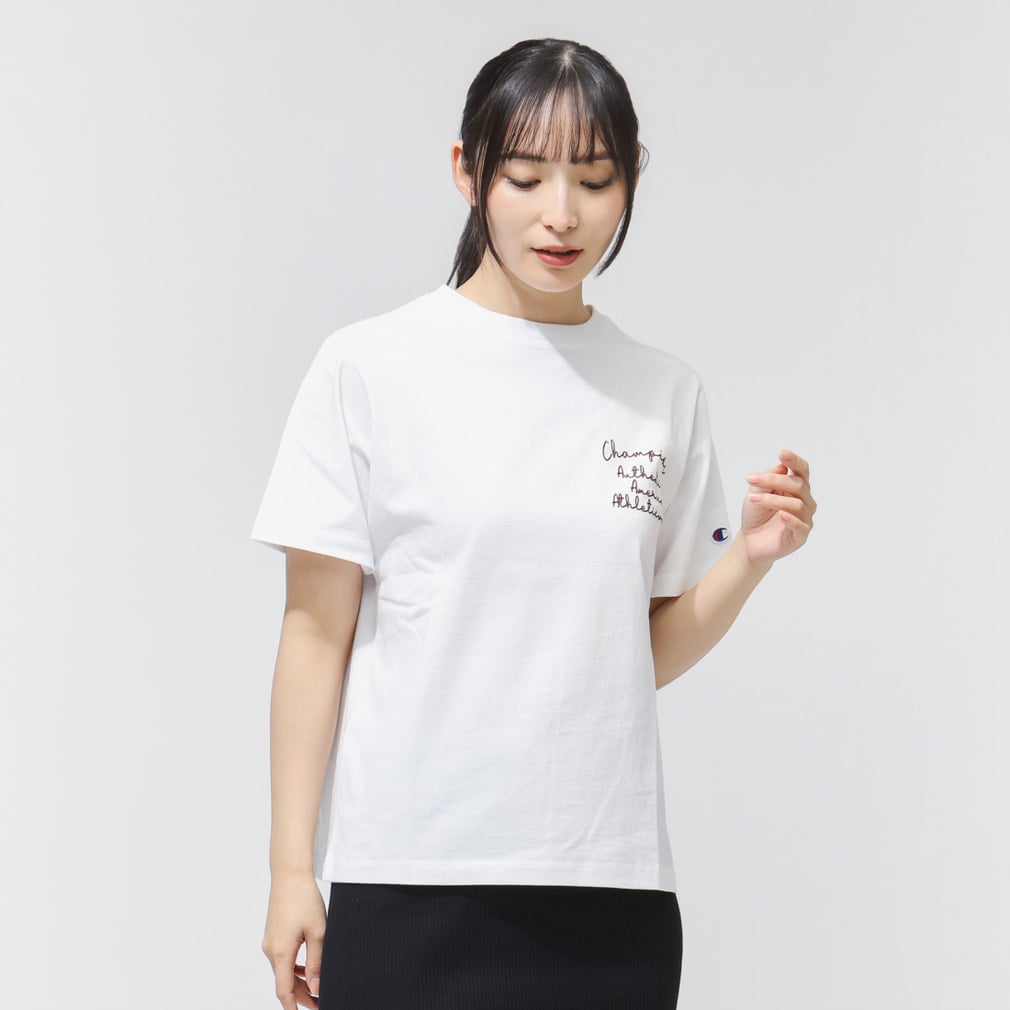 チャンピオン レディース 半袖 Tシャツ SHORT SLEEVE T-SHIRT CWSD356