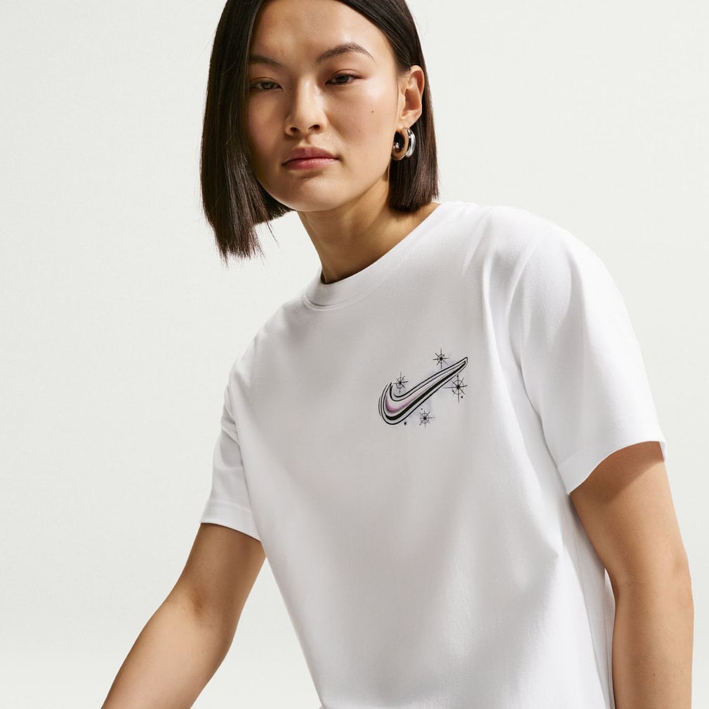 ナイキ レディース 半袖 Tシャツ ウィメンズ NSW CLSC BF ARBRSH BTTR