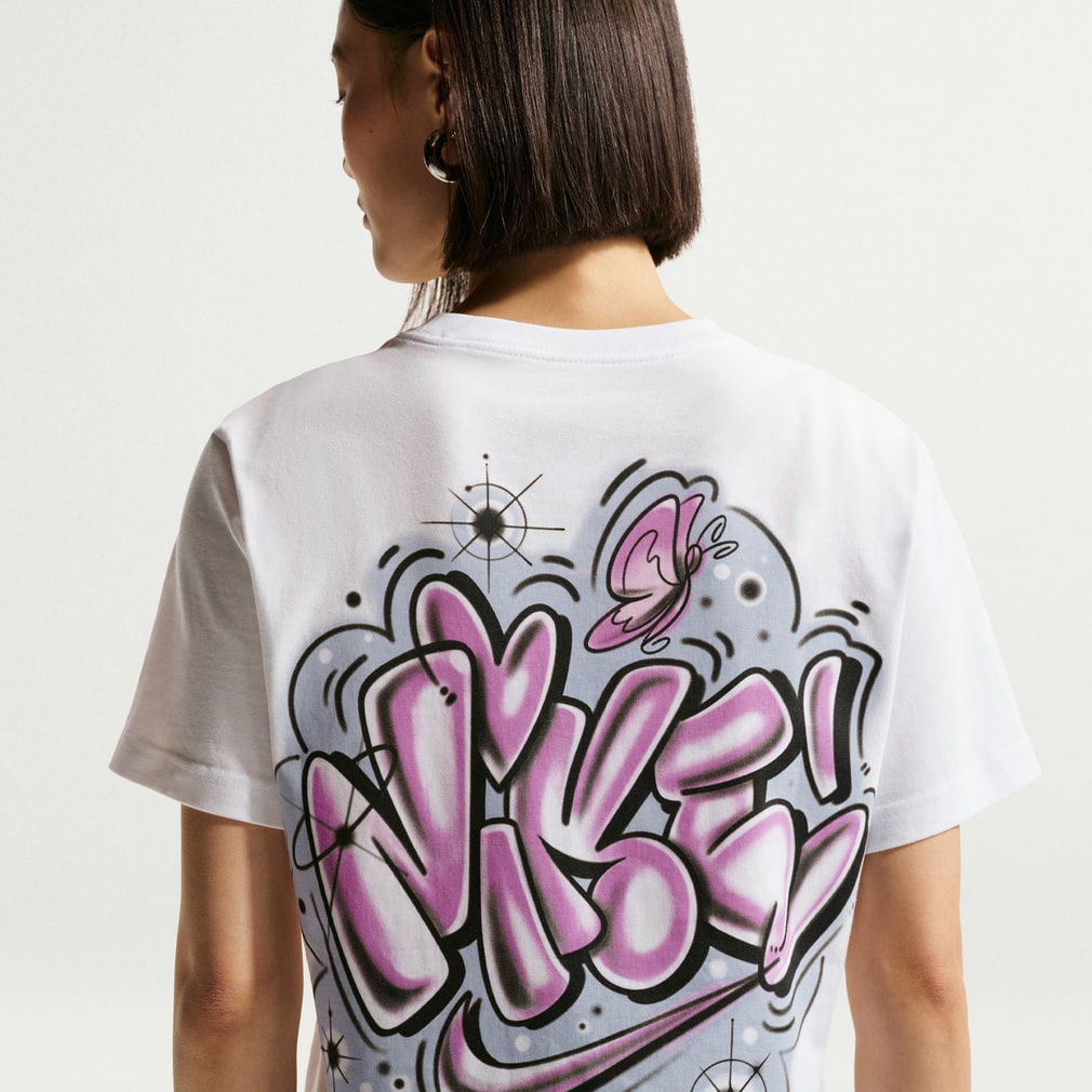 ナイキ レディース 半袖 Tシャツ ウィメンズ NSW CLSC BF ARBRSH BTTR