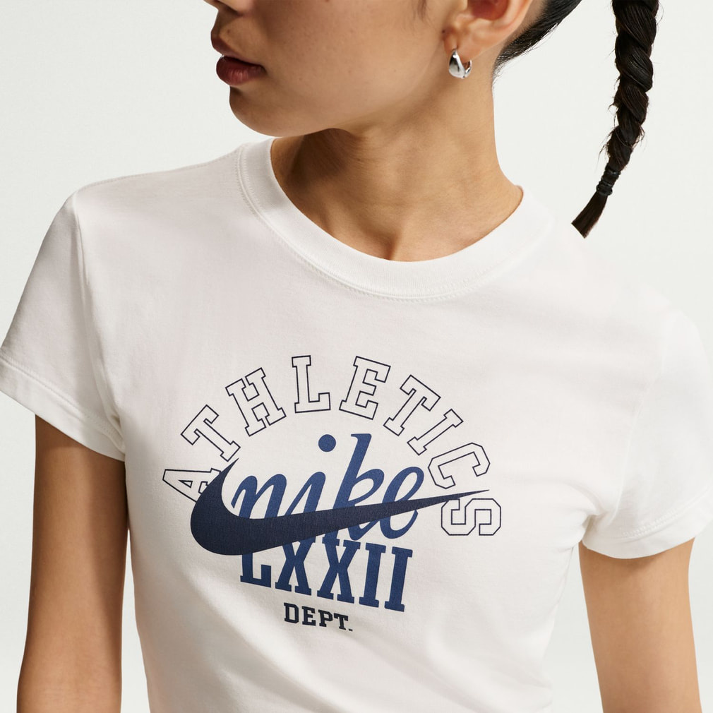 ナイキ レディース 半袖 Tシャツ ウィメンズ NSW CHLL KNT CROP OC8 S
