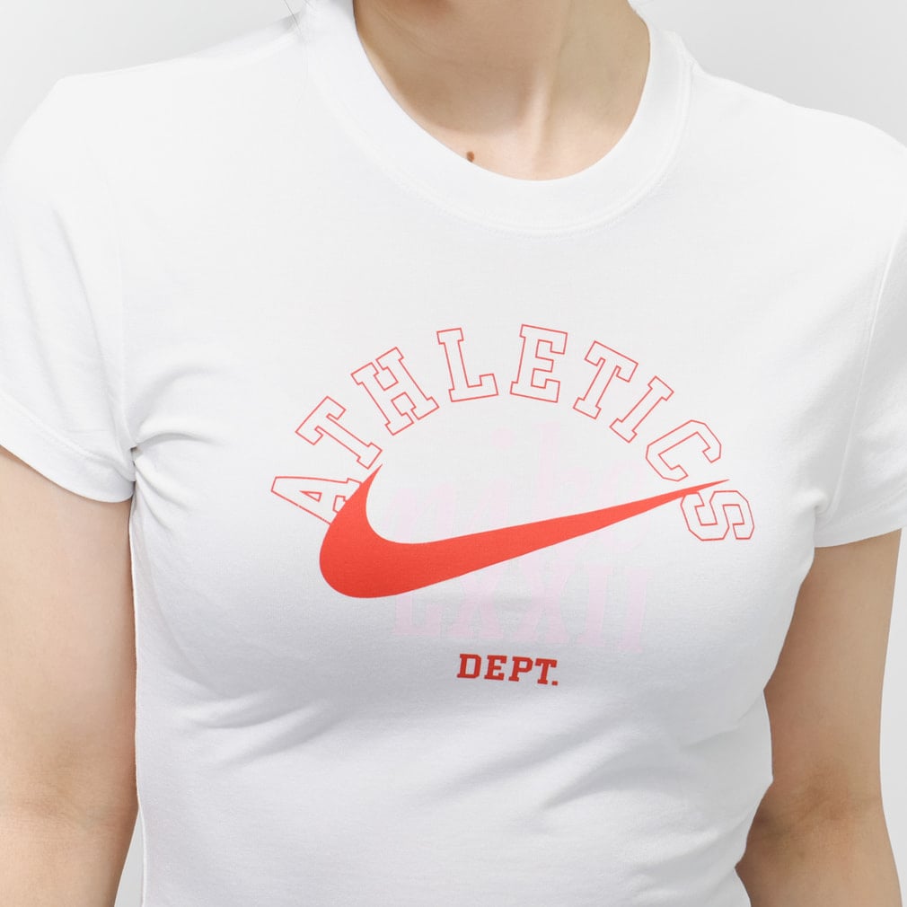 アーセナル Nike シャツ ホワイト/マルーン Nike M Nk Graphic Ss Tee Large Alphabet Printing Sports Short