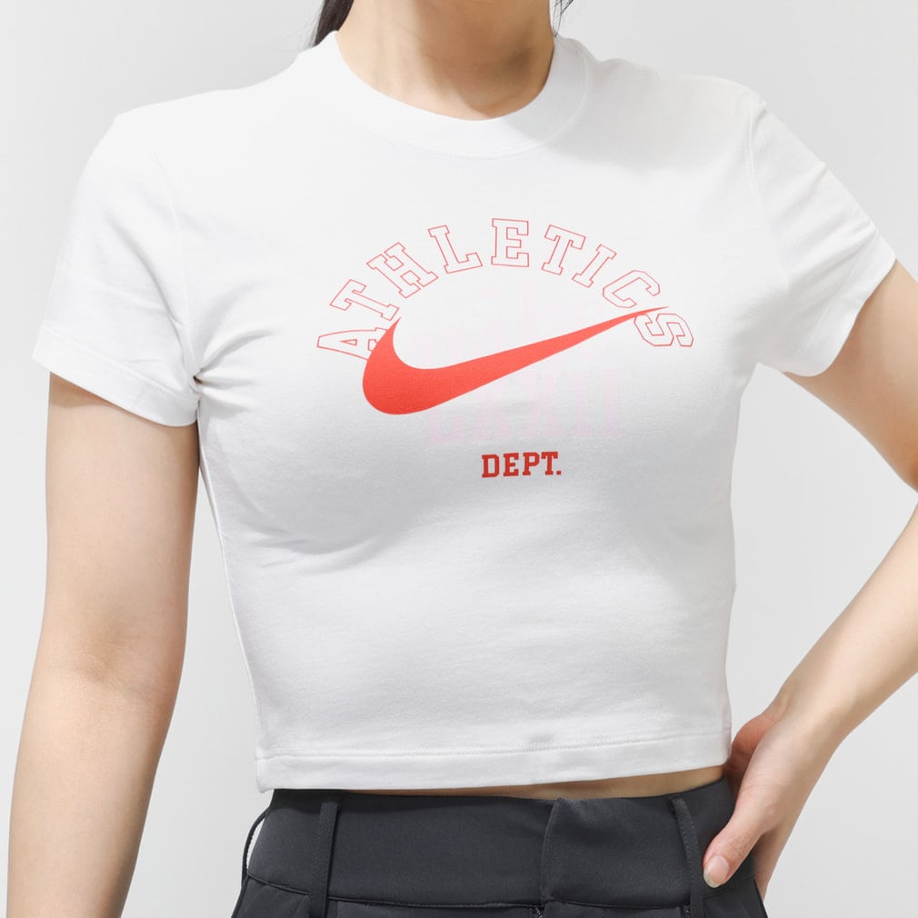 ナイキ レディース 半袖 Tシャツ ウィメンズ NSW CHLL KNT CROP OC8 S