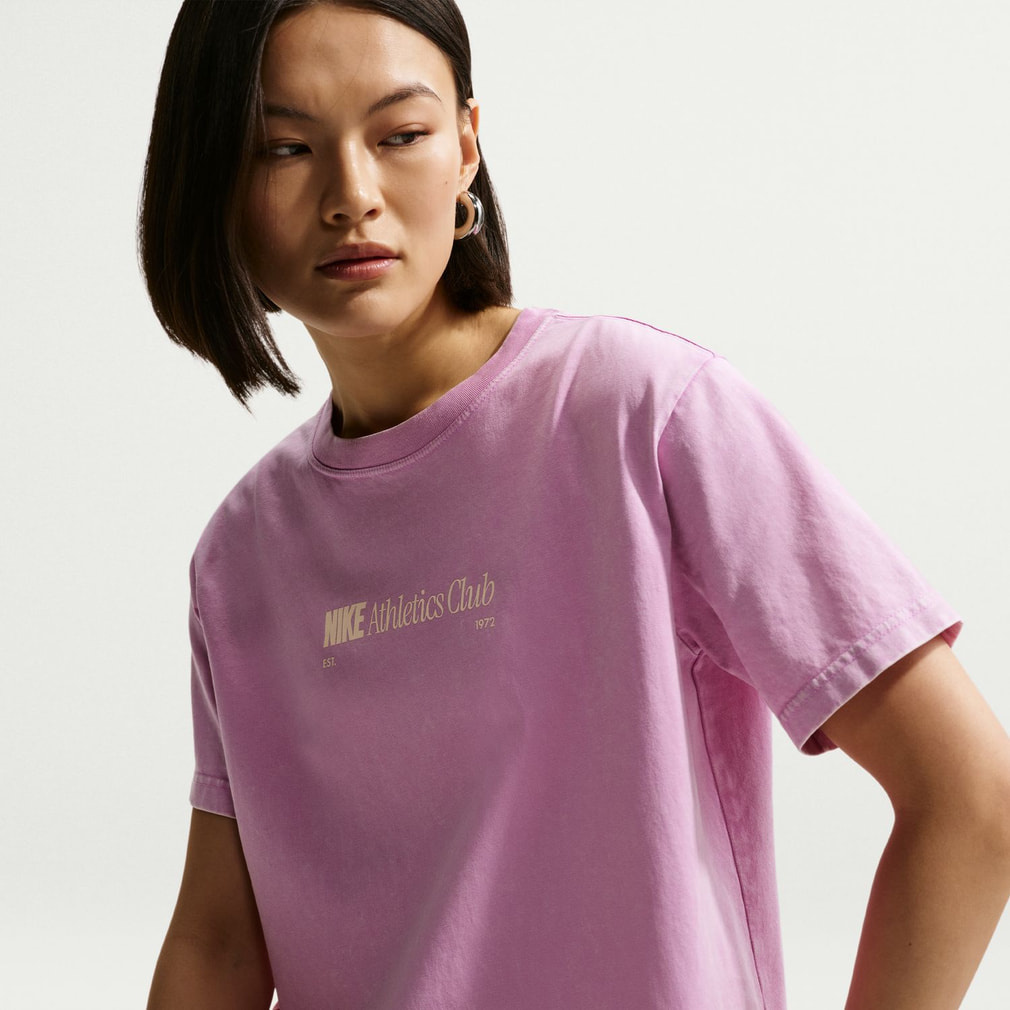 ナイキ レディース 半袖 Tシャツ ウィメンズ NSW CLSC BF バーシティ19