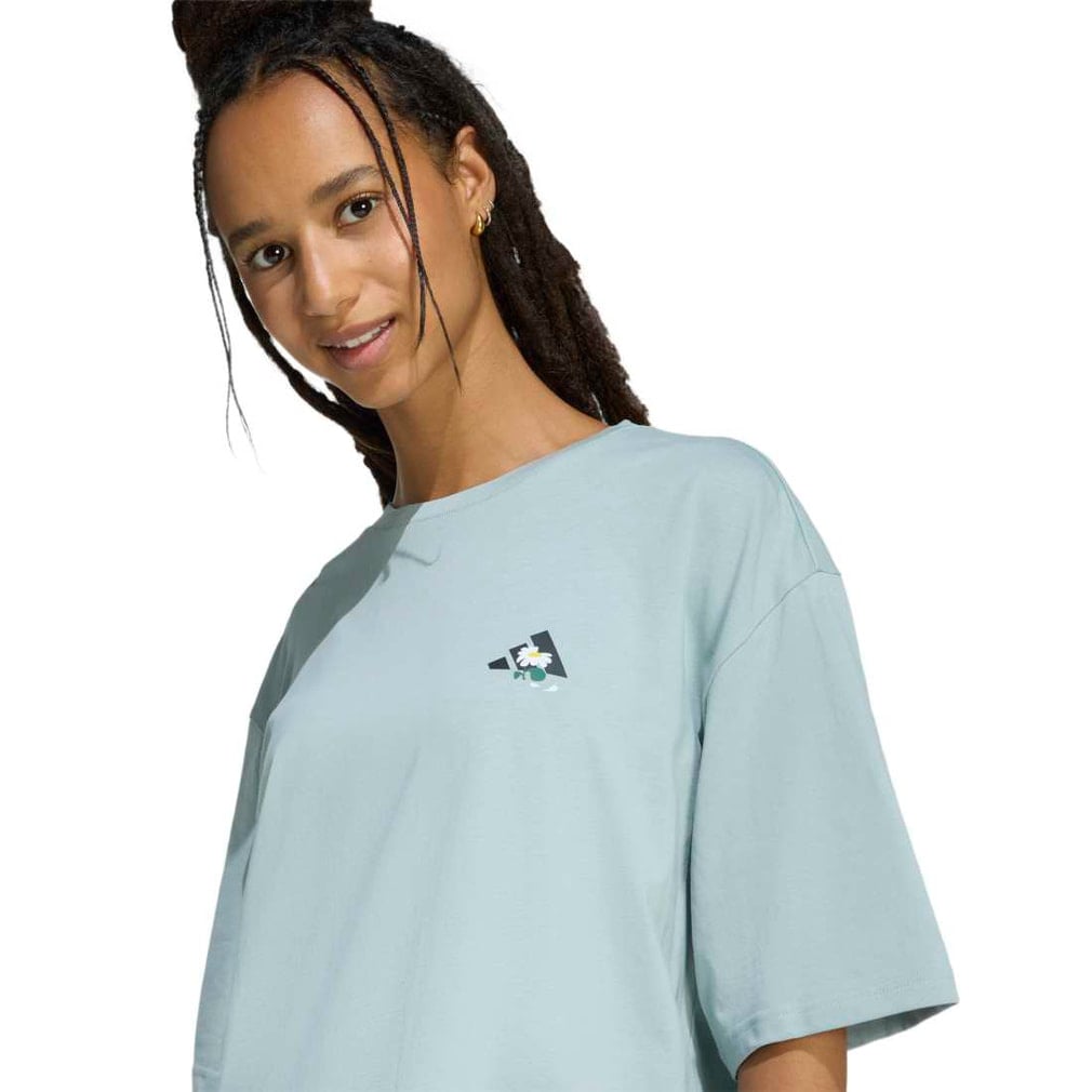 アディダス レディース 半袖 Tシャツ ソフトサイド オーバーサイズ