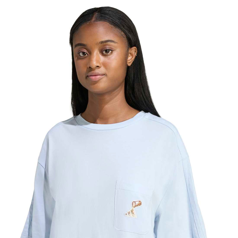 アディダス レディース 半袖 Tシャツ サマー ドリンク グラフィック T