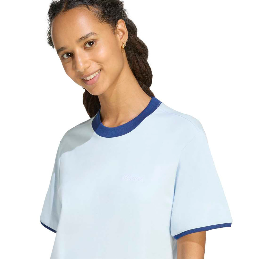 アディダス レディース 半袖 Tシャツ 刺しゅうグラフィック仕様