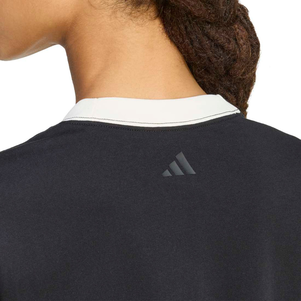 アディダス レディース 半袖 Tシャツ 刺しゅうグラフィック仕様