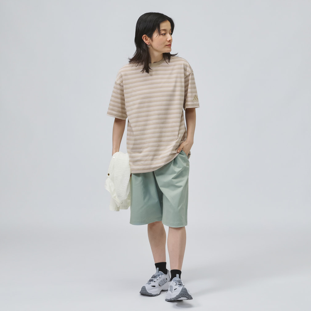 アディダス レディース 半袖Tシャツ スタジアム クローム オーバー