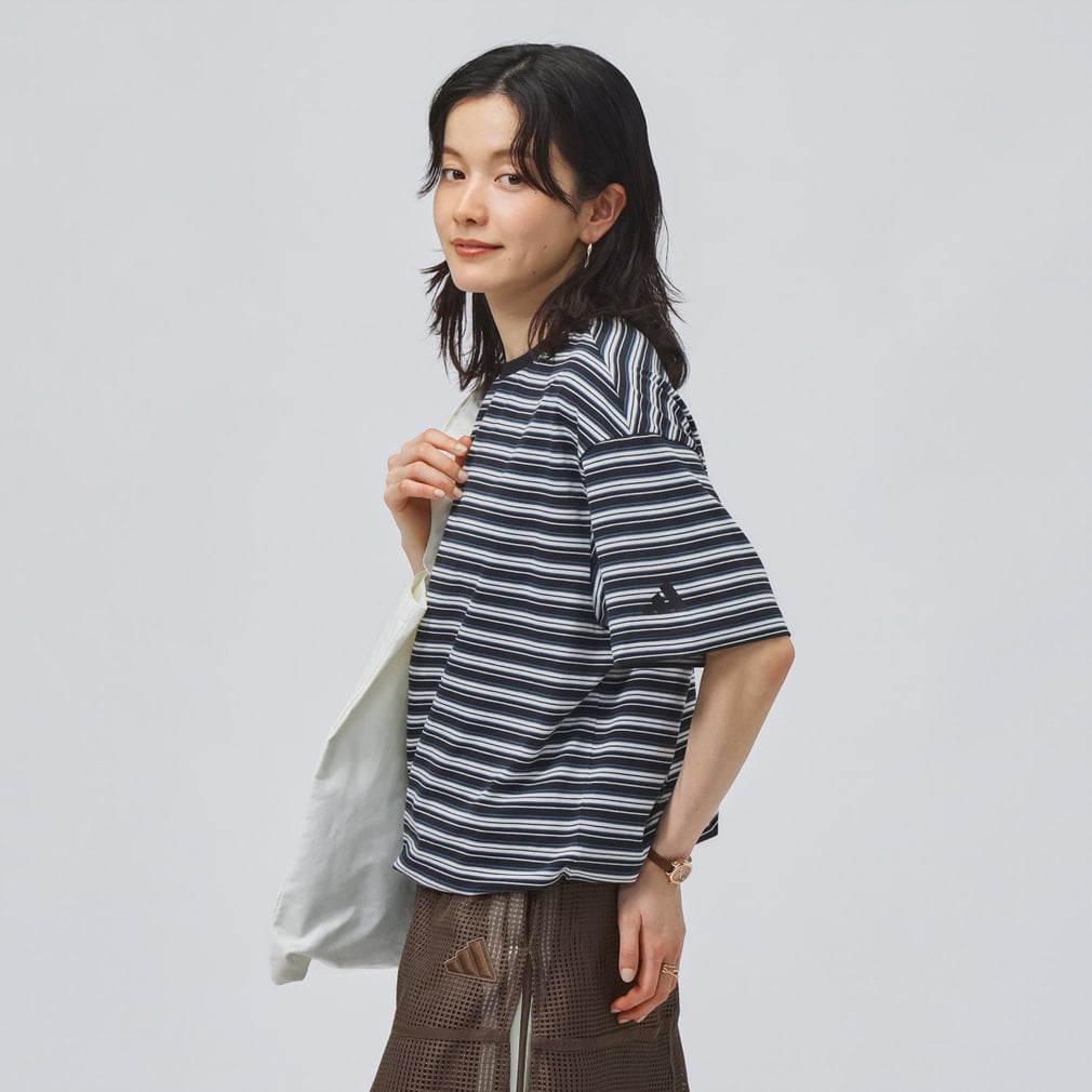 アディダス レディース 半袖Tシャツ スタジアム クローム オーバー