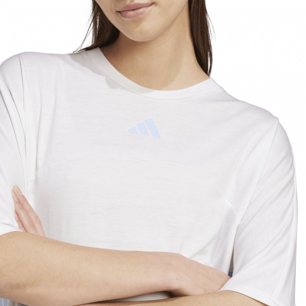 ★adidas★W DANCE T-SHORT 半袖Tシャツ★追跡可 Amazon | [アディダス] 半袖 Tシャツ ダンス 3ストライプス