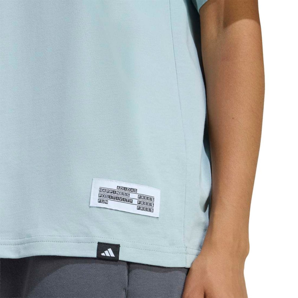 アディダス レディース 半袖 Tシャツ ミニ刺しゅうグラフィック半袖T
