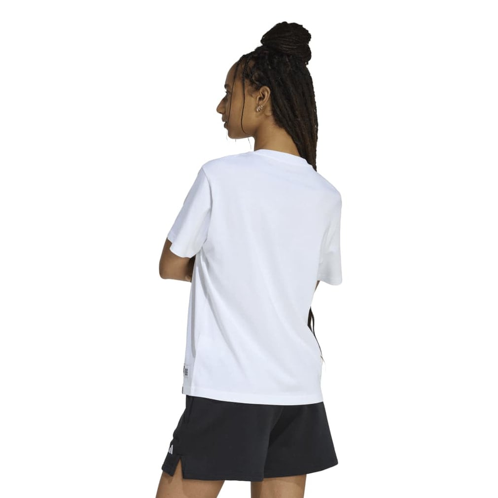 アディダス レディース 半袖 Tシャツ ミニ刺しゅうグラフィック半袖T