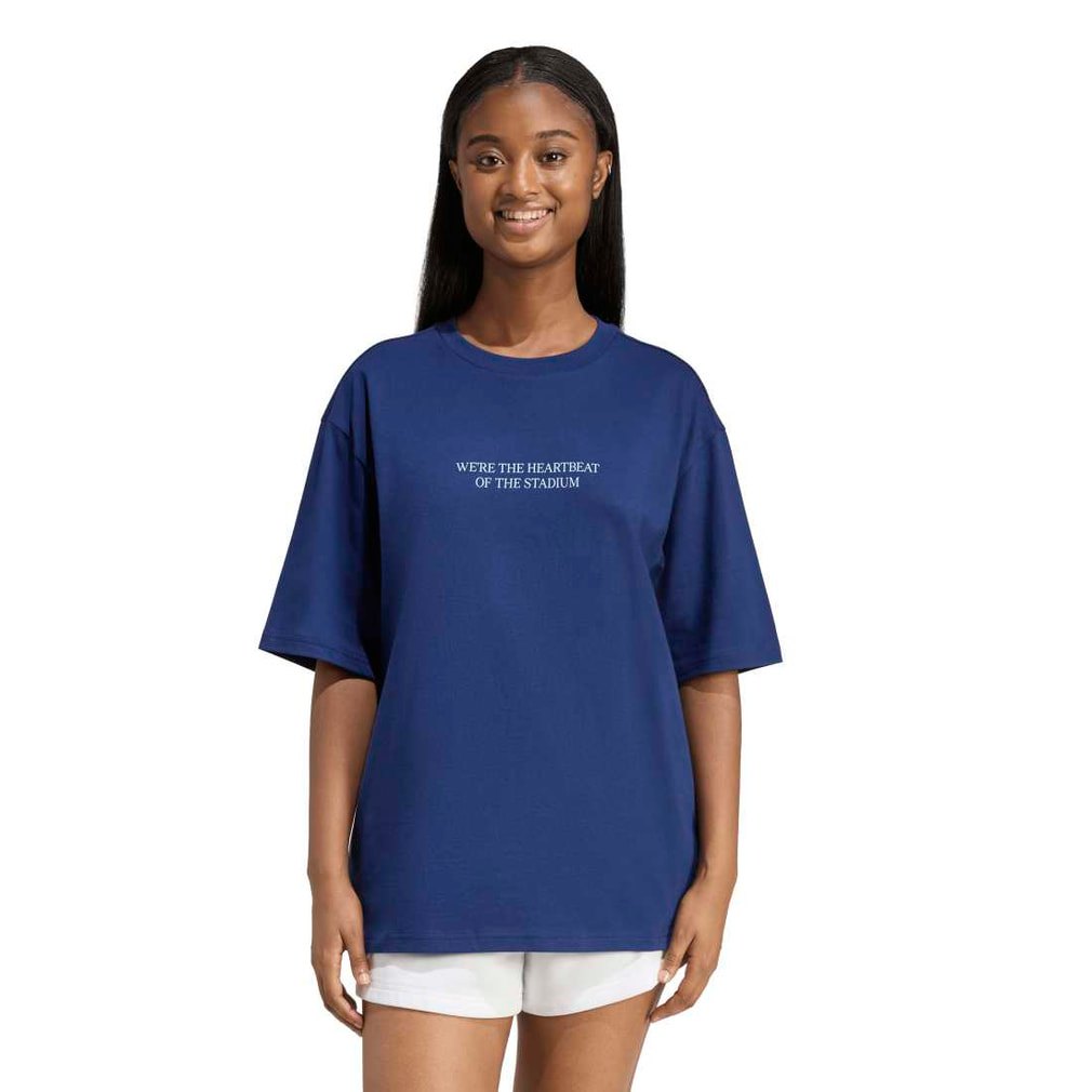 アディダス レディース 半袖 Tシャツ スタジアム オーバーサイズ