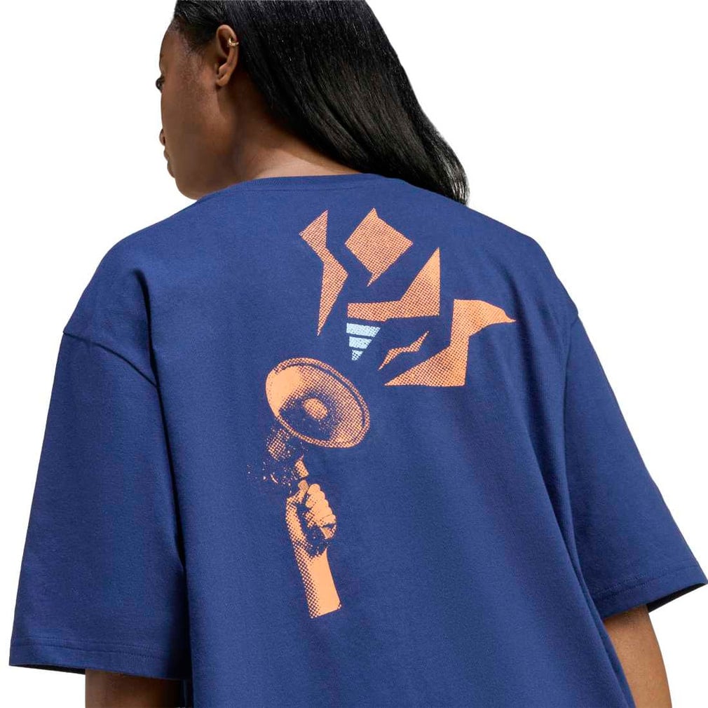 アディダス レディース 半袖 Tシャツ スタジアム オーバーサイズ
