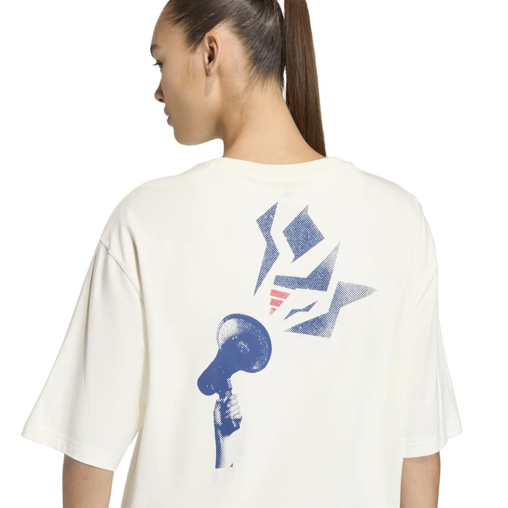 アディダス レディース 半袖 Tシャツ スタジアム オーバーサイズ