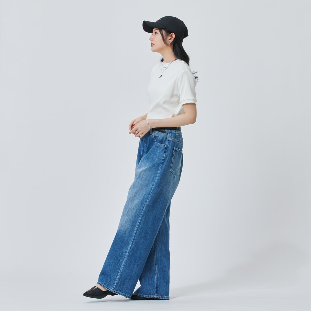アディダス レディース 半袖 Tシャツ アルペン リブ 半袖Tシャツ YY638