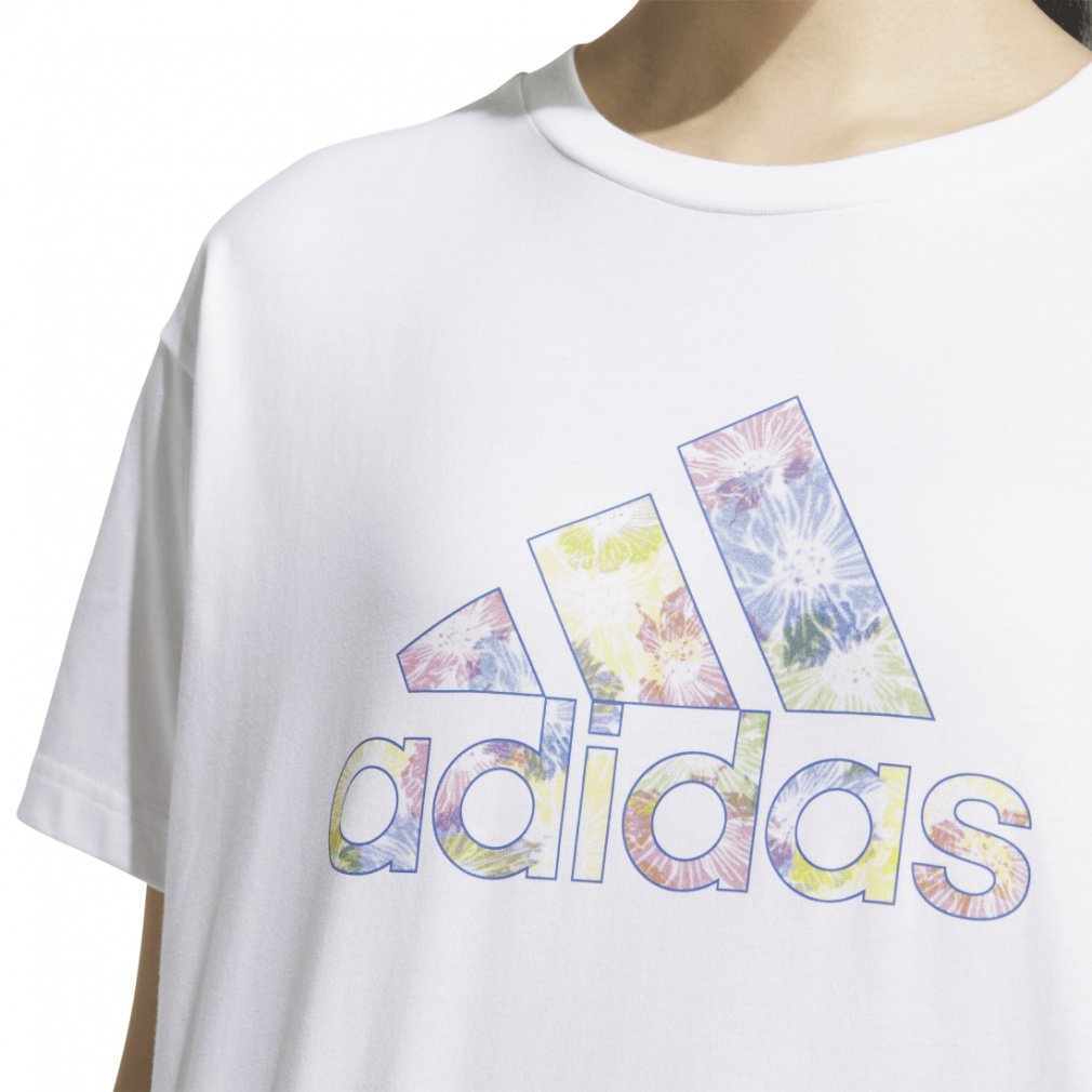 【関税込み】AREA ホワイト Mussel Flower Tシャツ W FLOWER グラフィック Tシャツ1|Alpen Online