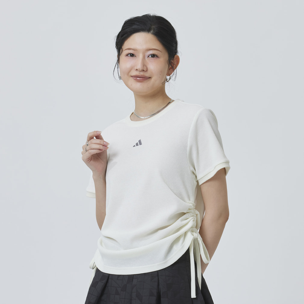 アディダス レディース 半袖 Tシャツ アルペン ワッフル サイド