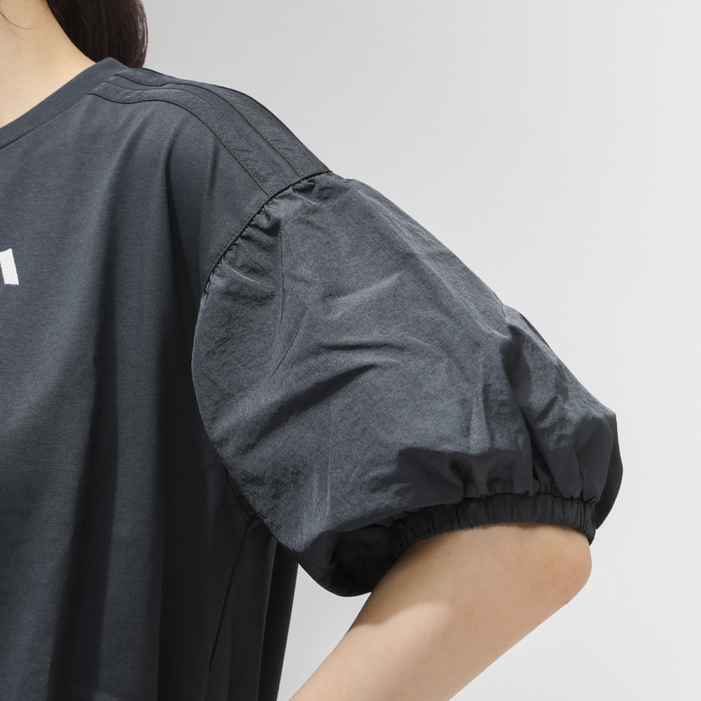 アディダス レディース PRISM COLLECTION パフスリーブ半袖Tシャツ
