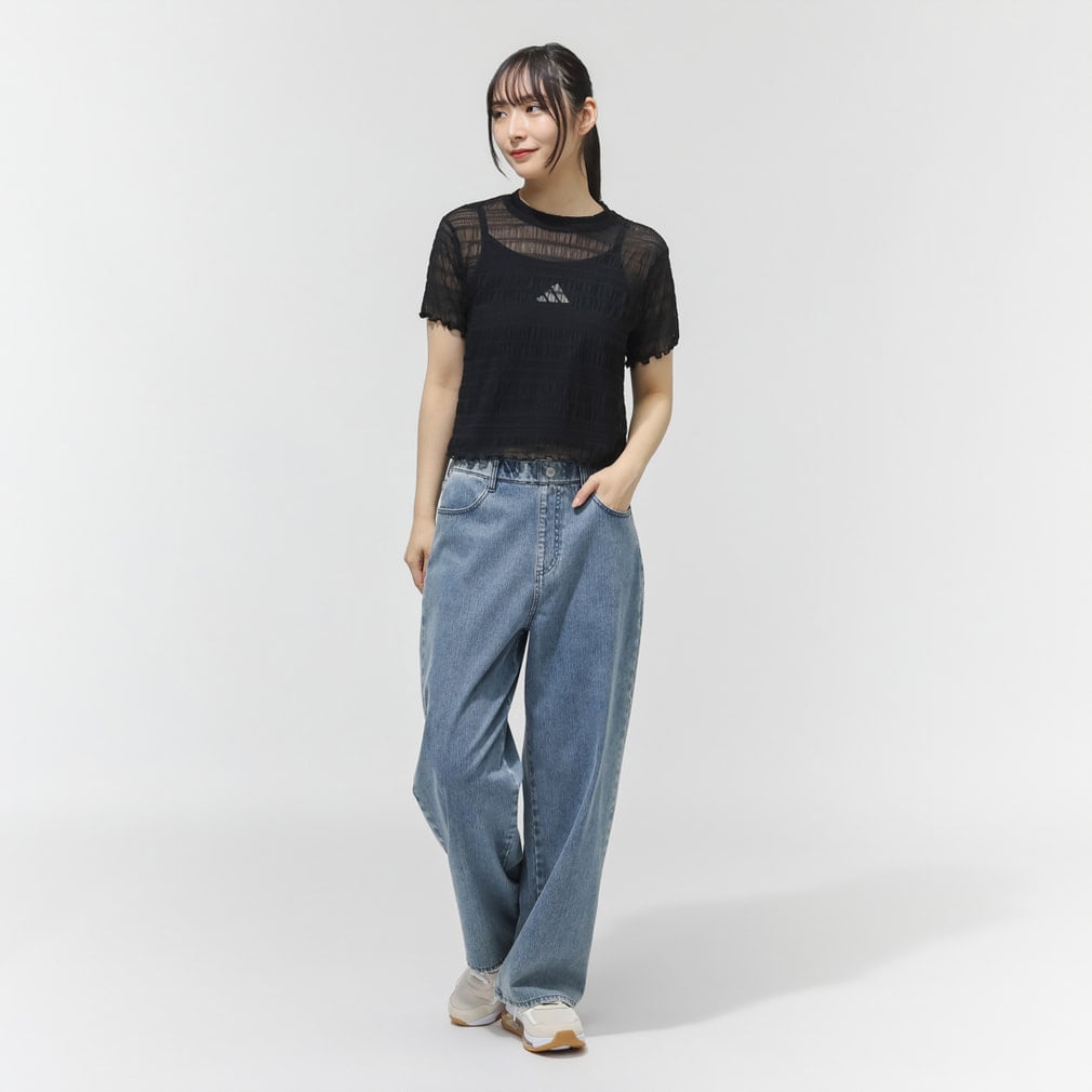 アディダス レディース PRISM COLLECTION 2in1シアートップス
