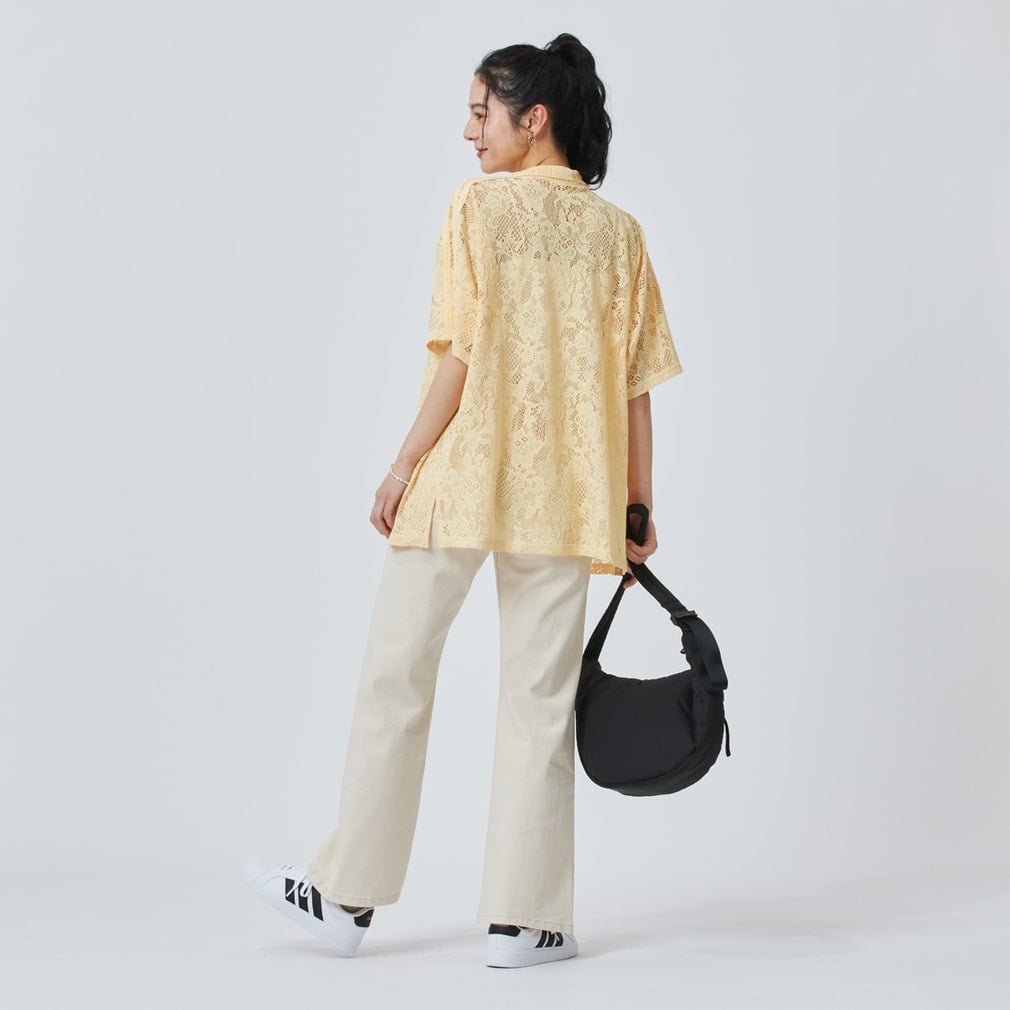 アディダス レディース PRISM COLLECTION レース半袖シャツ OGP68