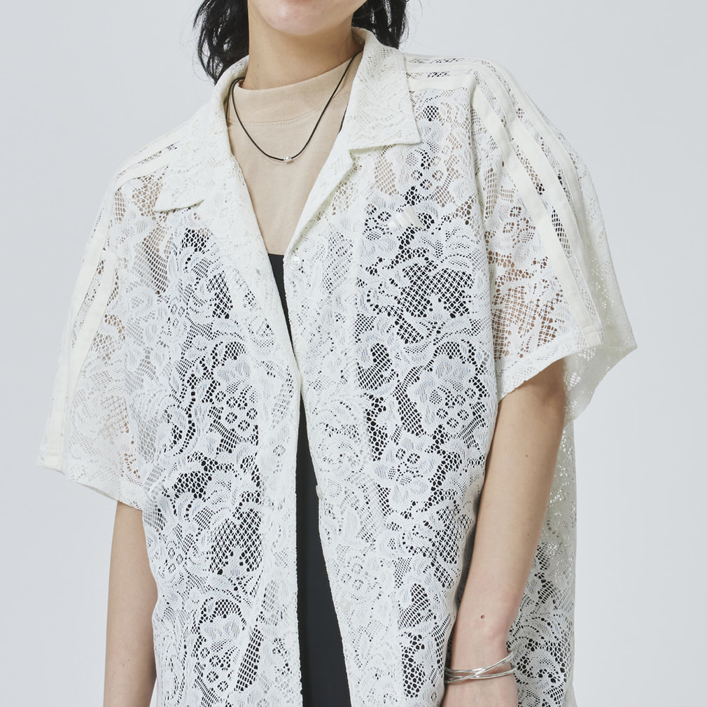 アディダス レディース PRISM COLLECTION レース半袖シャツ OGP68