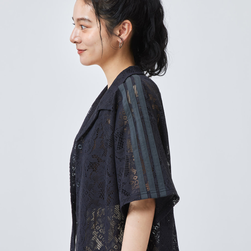 アディダス レディース PRISM COLLECTION レース半袖シャツ OGP68