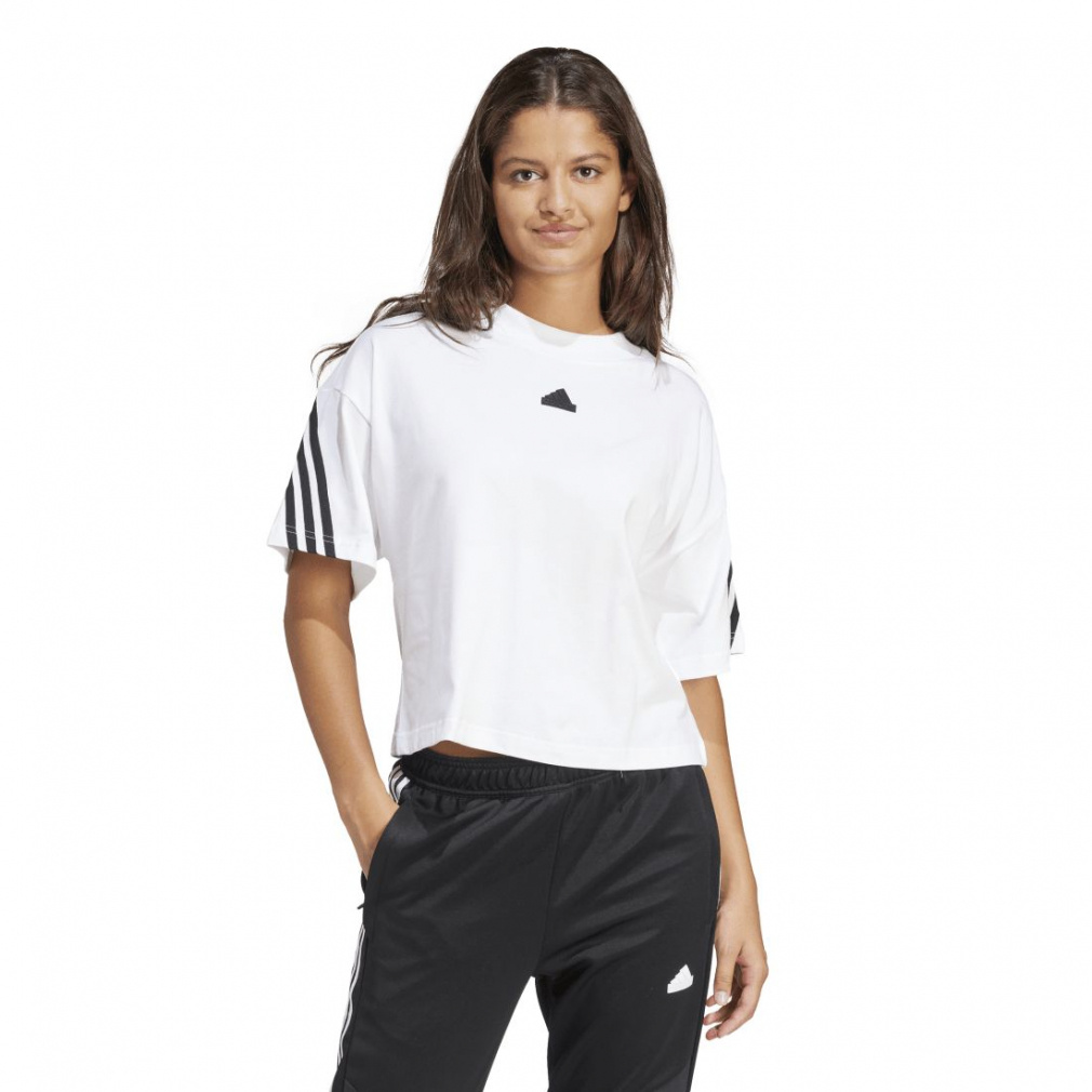 adidasTraining フューチャーアイコン3ストライプTシャツ 送関込 Tシャツ 半袖 フューチャー アイコン スリーストライプス 半袖T