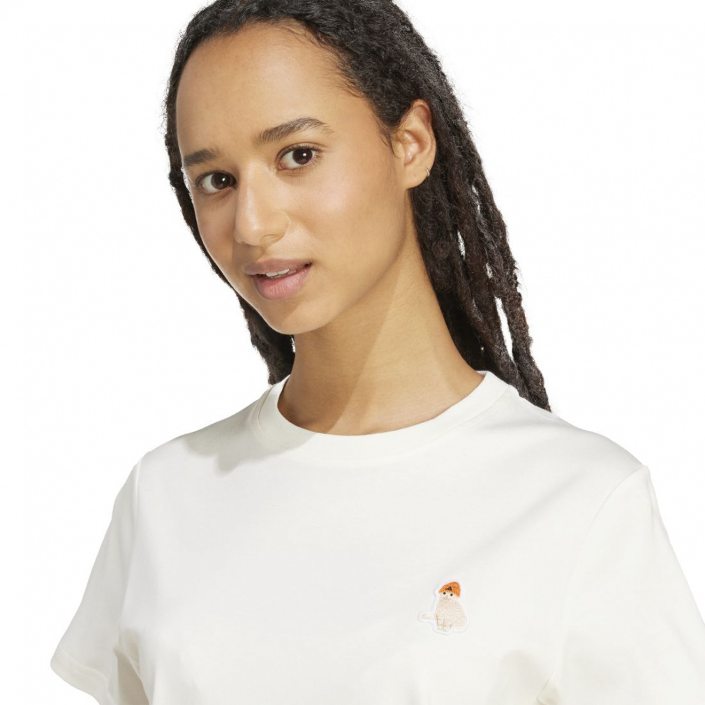 アディダス レディース 半袖 Tシャツ W CAT グラフィック Tシャツ