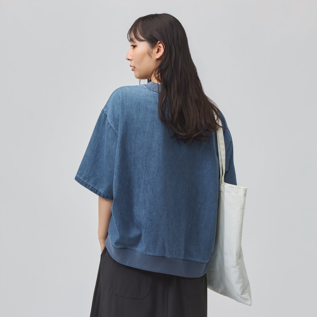 アディダス レディース 半袖 Tシャツ W COOL DENIM Tシャツ AP NQ010