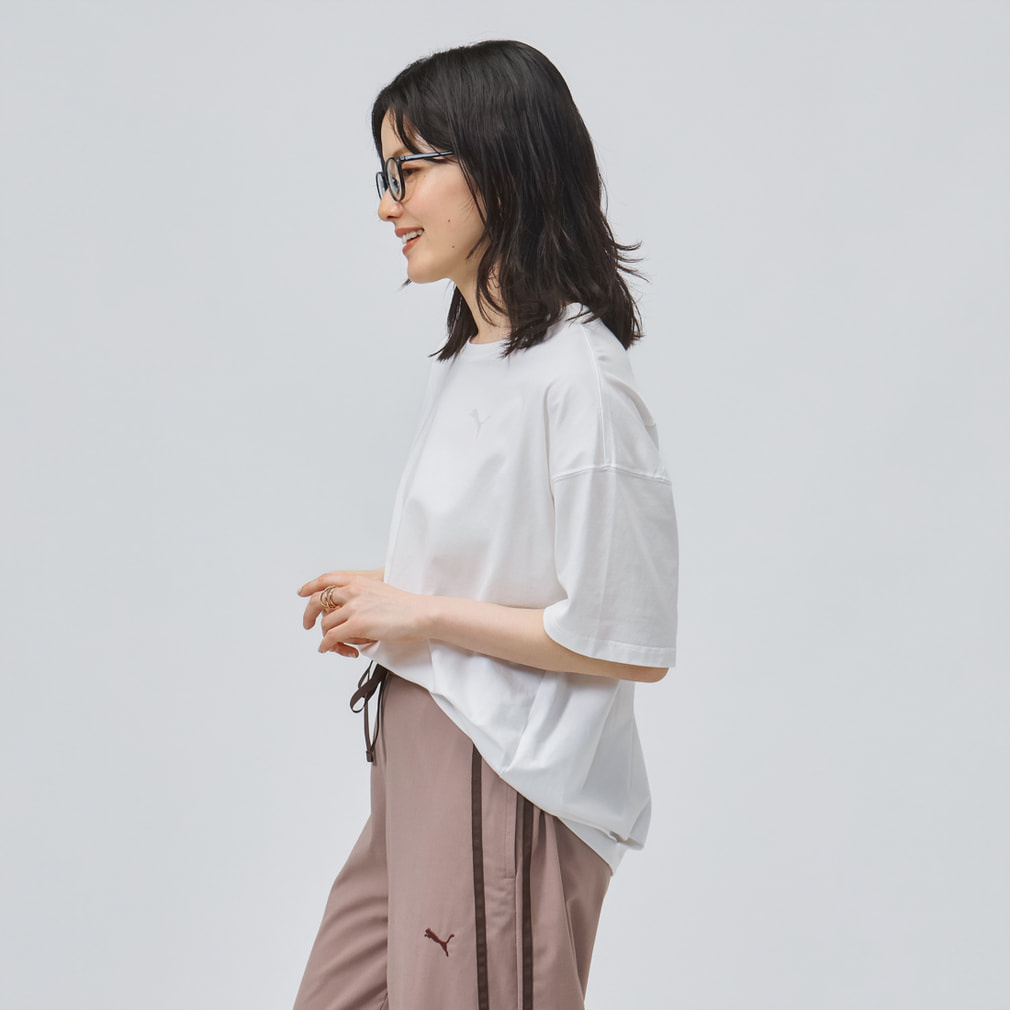 プーマ レディース 半袖 Tシャツ ESS ELEVATED クール コクーン SS T
