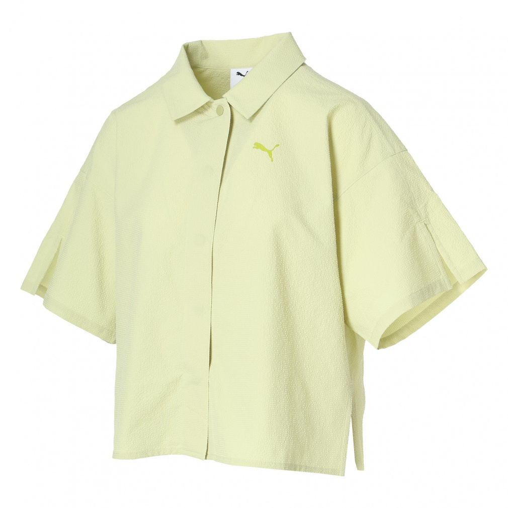 プーマ。アルジェリア 代表。サッカーシャツ XL グリーン プーマ PUMA メンズ 半袖シャツ SUMMER SS シアサッカー シャツ_