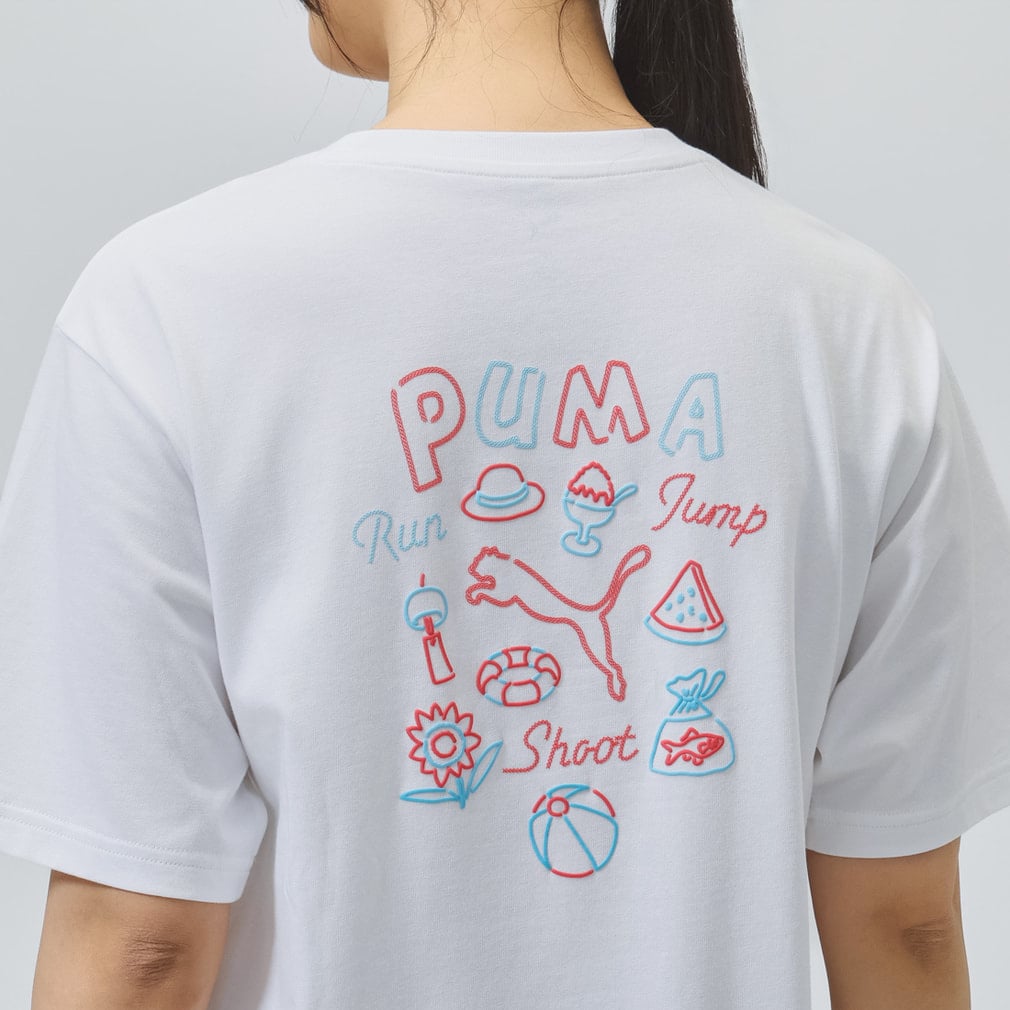 プーマ レディース 半袖 Tシャツ NEON GRAPHIC TEE 638647 スポーツ