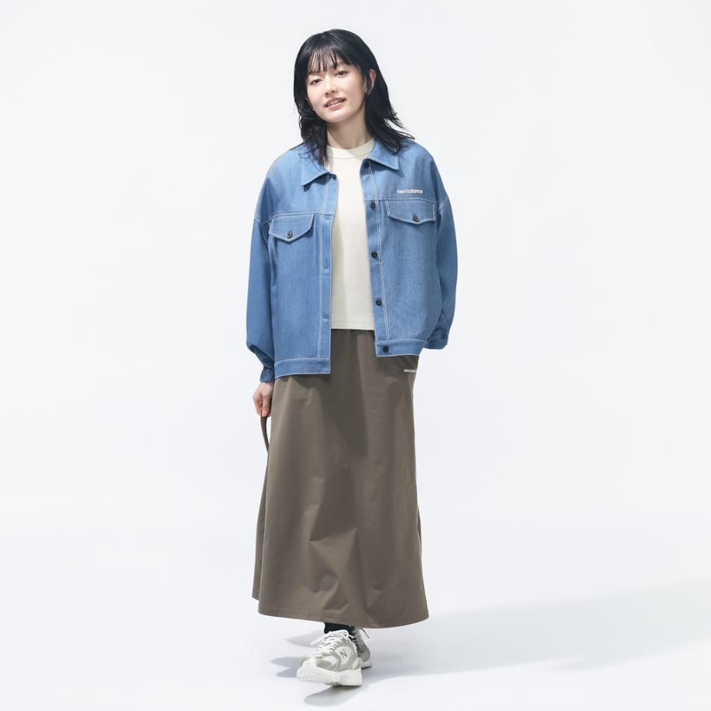 ニューバランス THE CITY レディース 半袖 Tシャツ ドビーショート