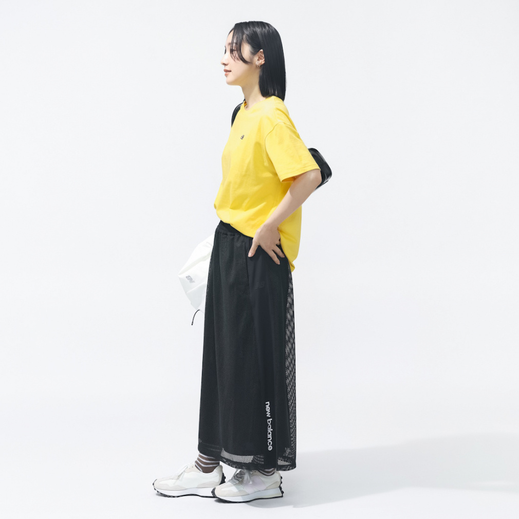 ニューバランス THE CITY レディース 半袖 Tシャツ シューパッチT