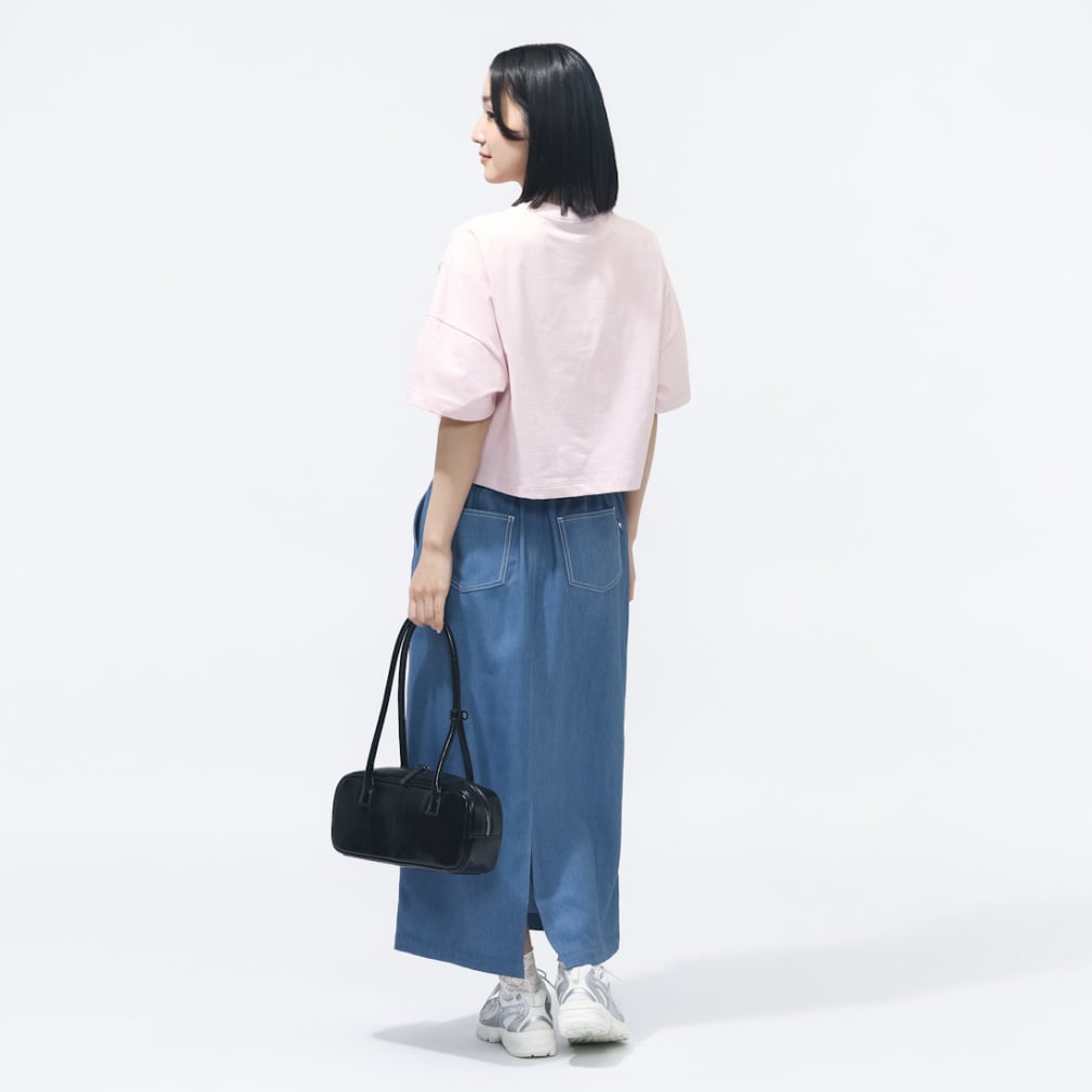 ニューバランス THE CITY レディース 半袖 Tシャツ ボックスシルエット