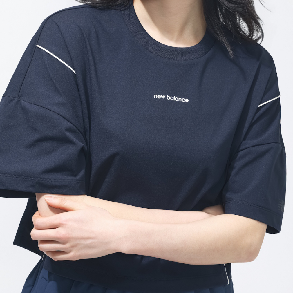 ニューバランス THE CITY レディース 半袖 Tシャツ ボックスシルエット