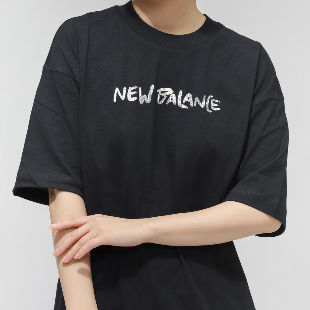 ニューバランス レディース 半袖 Tシャツ ビジブリーラブドオーバー