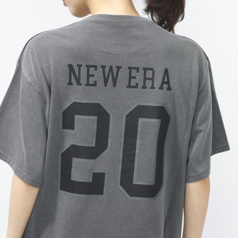 ニューエラ レディース 半袖 Tシャツ WS SS OS GARMENT DYE CT TEE CHA