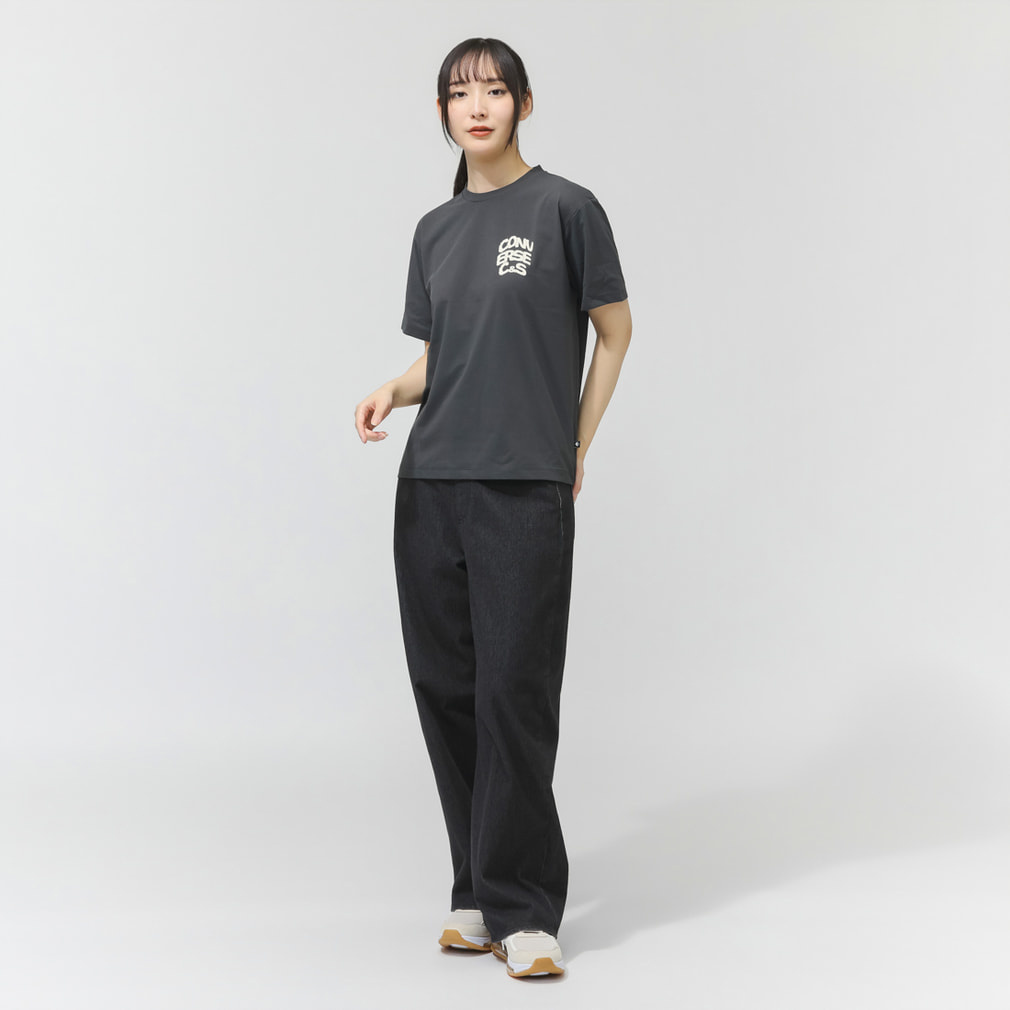 コンバース レディース 半袖 Tシャツ AP EM FIREWORKS TEE L 半袖T