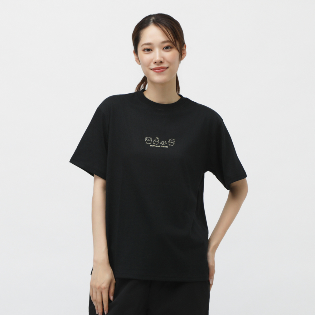 ミッフィー レディース 半袖 Tシャツ Miffy and Friends Tシャツ ALW