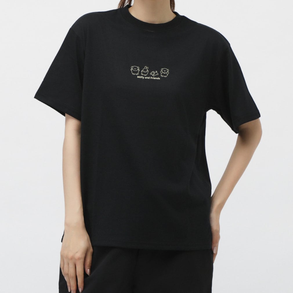 ミッフィー レディース 半袖 Tシャツ Miffy and Friends Tシャツ ALW