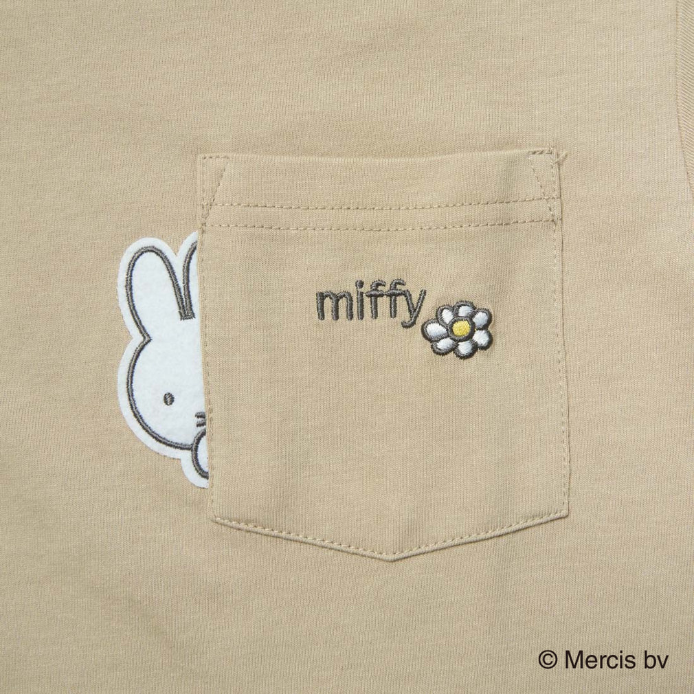 レディース 半袖Tシャツ miffy ポケットTシャツ ALW-26127｜Alpen