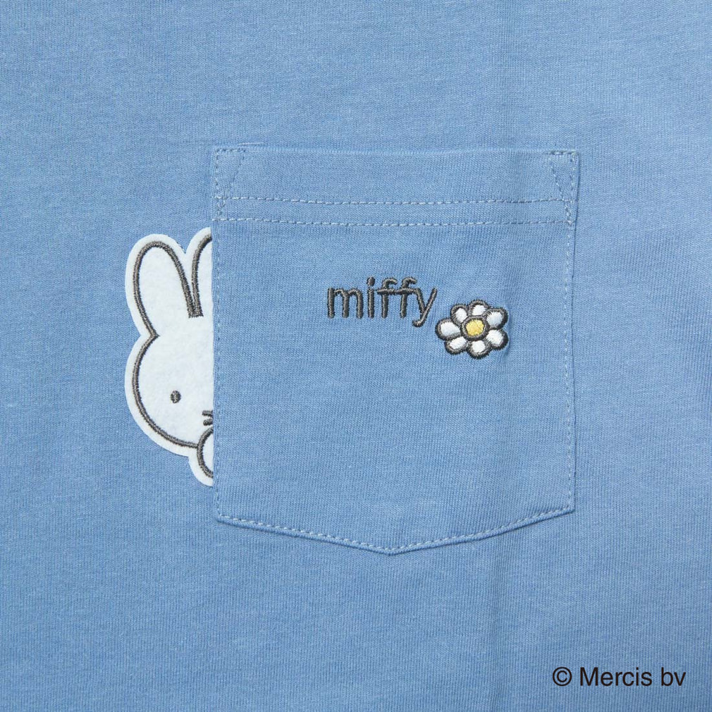 レディース 半袖Tシャツ miffy ポケットTシャツ ALW-26127｜Alpen