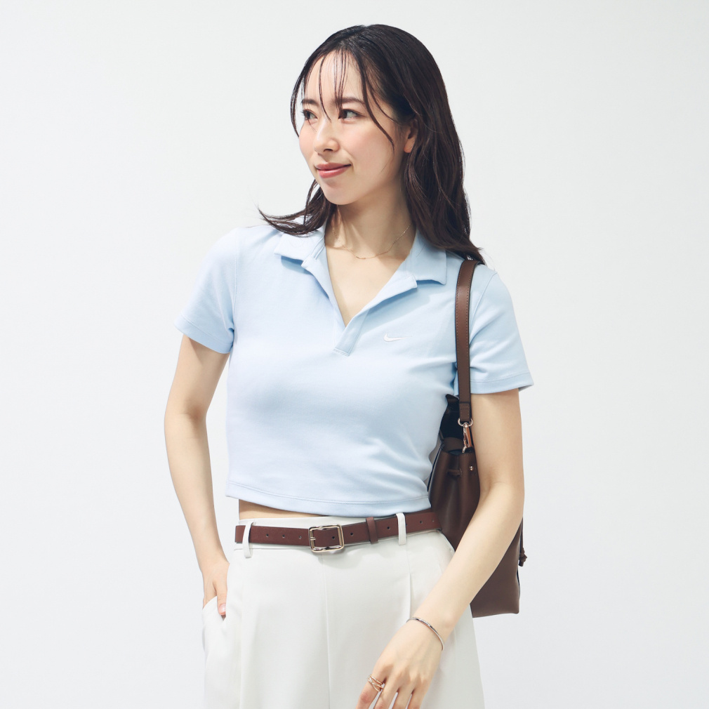 ポロシャツ ポロ 「NIKEアパレル」ウィメンズ NSW エッセンシャル S/S ポロ レディース NIKE ポロシャツ ポロ ナイキ NSW エッセンシャル S/S