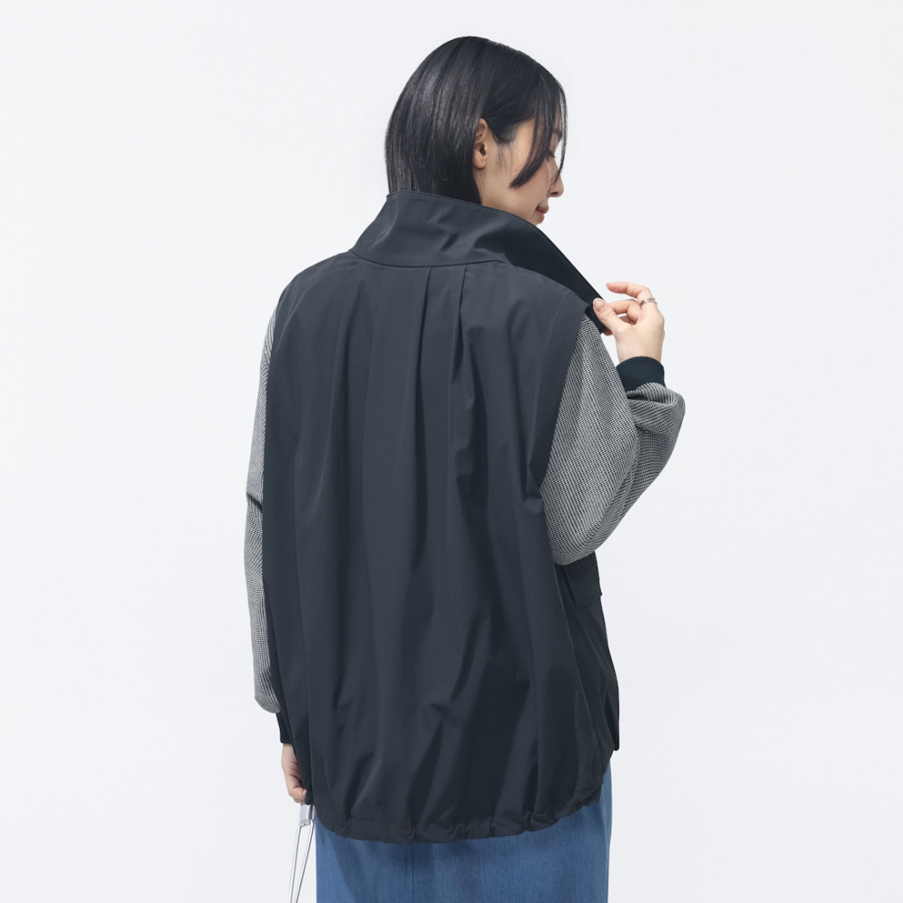 ニューバランス THE CITY レディース ウェア ウーブンスタンドネック