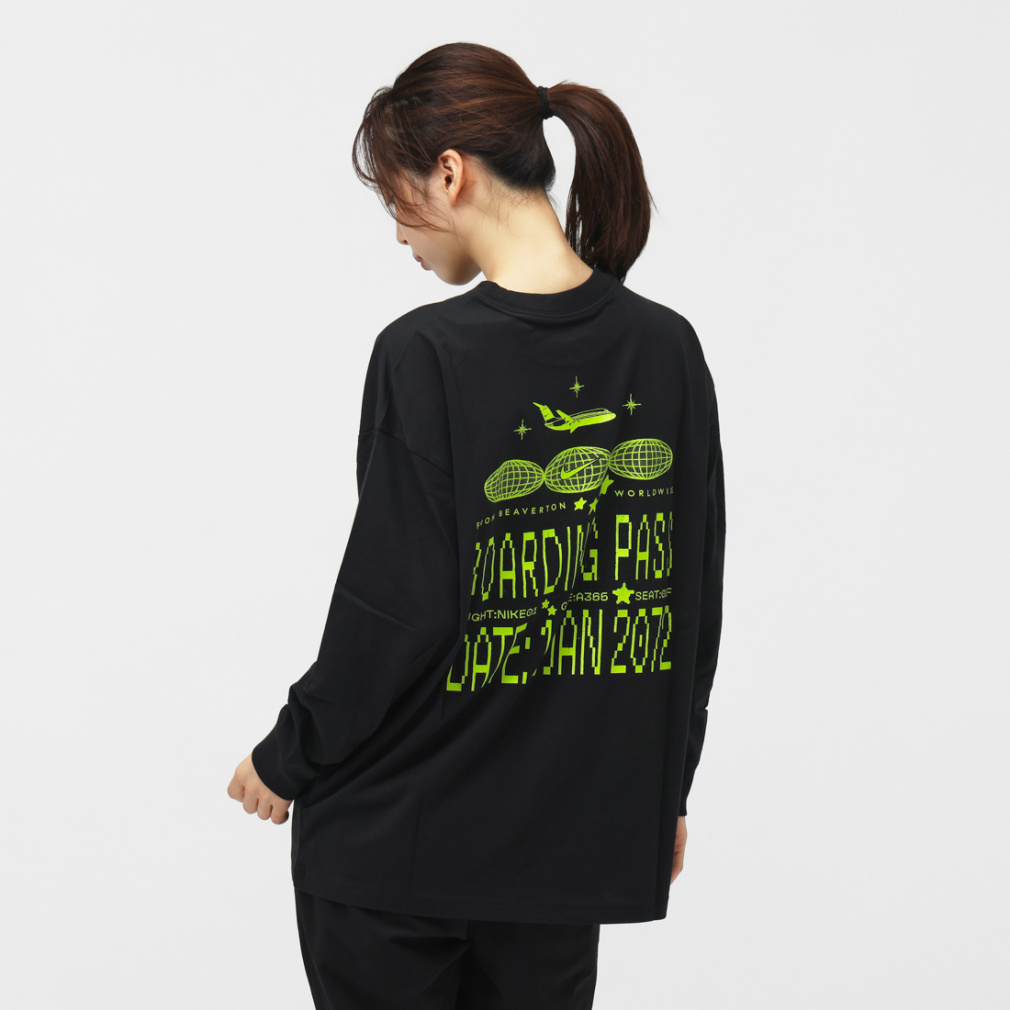 ナイキ レディース 長袖 Tシャツ ウィメンズ NSW OC トラベル S/S T