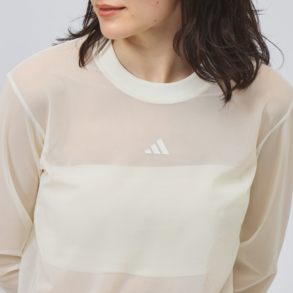 アディダス レディース 長袖 Tシャツ ソフト リュクス レギュラー