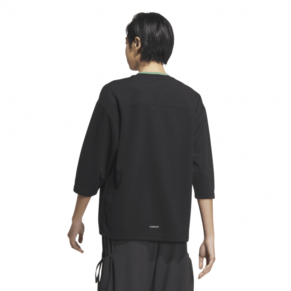 アディダス レディース 長袖 Tシャツ カレッジ ルーズフィット ピケ 3