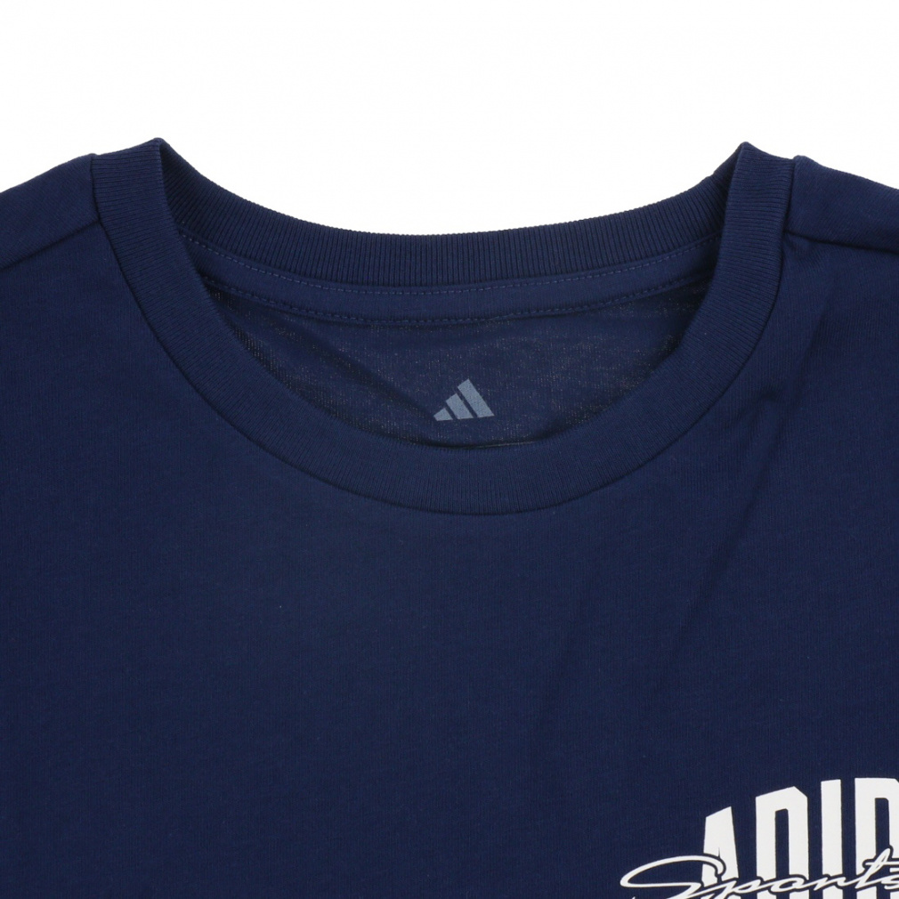 アディダス レディース 長袖 Tシャツ カレッジ グラフィック Tシャツ